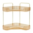 thumbnail image 2 of Wentin Corner Bathroom Counter Organizer Countertop Perfume Tray And Vanity Organizer Makeup Cosmetic Storage Corner Storage Organizers For Bathroom Dresser Kitchen, 2 of 5