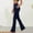 *Dark Blue, variant on ClodeEU Women's High Waisted Bootcut Leggings ,FlareYoga Pants with Pockets,Tummy Control Casual Dress Pants Dark Blue,Womens Plus L