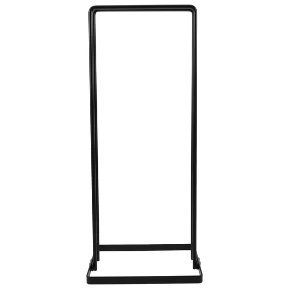 LIFKOME Iron Clothes Hanger Storage Rack Black Stand for Efficient Closet Organization