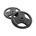 thumbnail image 5 of Mega Fitness 25 lb 1 Inch Standard Steel Weight Plate Barbell Training, 5 of 5