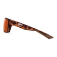 thumbnail image 2 of Costa Del Mar Motu Matte Retro Tort Square Sunglasses, 2 of 5