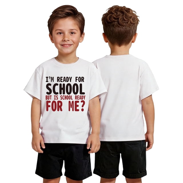 T-Shirt Fille Col Rond T-Shirts Graphiques T-Shirts d'Été pour Filles Tenues Mignonnes pour Filles 2T