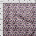 thumbnail image 2 of oneOone Cotton Poplin Purple Fabric Florals Diy Clothing Quilting Fabric Print Fabric By Yard 42 Inch Wide-5U0, 2 of 4