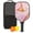 Black-2, variant on Pickleball Paddles Set Of 1, Fiberglass Surface, Liquid & Marble Print, 1 Paddles, 2 Balls & Bag