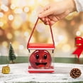 thumbnail image 5 of 5Pcs Storage Box Xmas Style Reusable Waterproof Transparent Christmas Fruit Packaging Box for Party, 5 of 7