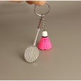 thumbnail image 2 of Colgante de Llavero de Bádminton de Metal de 4,1 Pulgadas para Recuerdos de Adorno de Juguete para Niños, 2 of 8