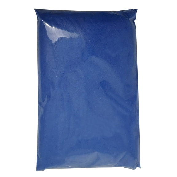 CalCastle Color Sand 2.2 LBS Bulk Pack 18 Colors for Weddings, Vase Filler, Home Decor, Craft Sand (Dark Blue)