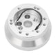 thumbnail image 2 of 5 6 Hole Steering Wheel Short Hub Adapter Aluminum Replacement for JEEP Wrangler 1976‑1995 Silver, 2 of 19