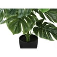 thumbnail image 6 of Monarch Artificial Plant, 24 Tall, Monstera, Indoor, Faux, Fake, Table, Greenery, 6 of 6