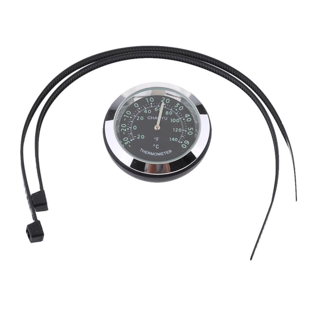 Reloj Deportivo Hugo medidor de temperatura del manillar negro