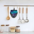 thumbnail image 5 of Pofeuu Night At Lake Aurora Print Thickened Mini Silicone Oven Mitts Heat Resistant, Rubber Oven Mitt Gloves, Finger Pinch Grips, Pot Holder, Silicone Potholder, 5 of 7