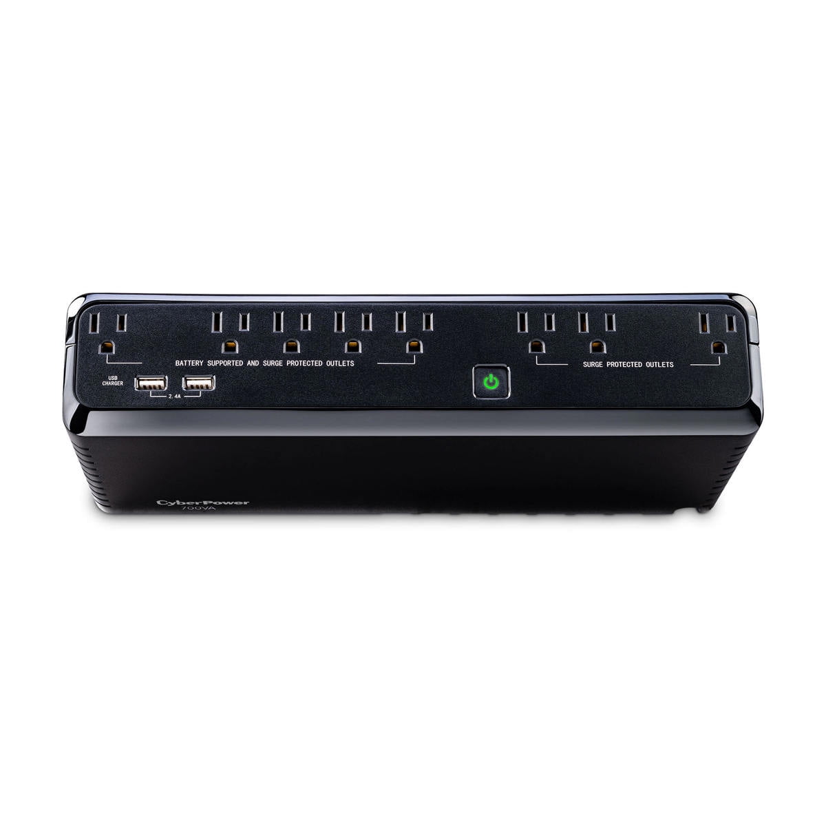 CyberPower SL700U Standby UPS System, 700VA/370W, 8 Outlets, Slim Profile