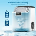 thumbnail image 3 of Advwin Nugget Ice Maker Machine Countertop, 44Lbs/24H, Self-Cleaning,  Home/Kitchen/Office, Silver, 3 of 6