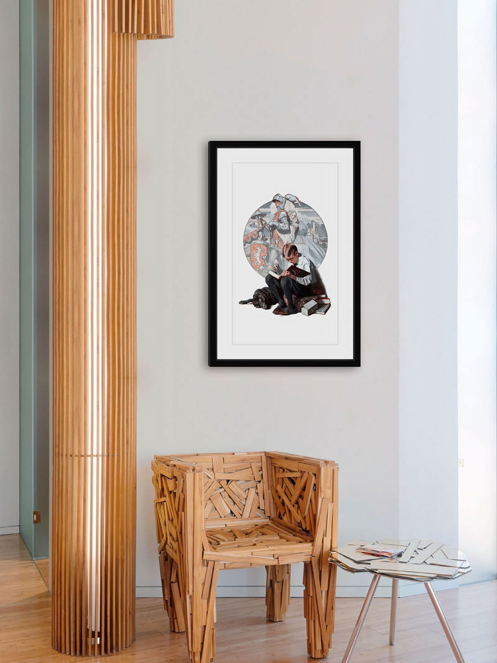 Marmont Hill Inc Norman Rockwell 'Age of Romance' Marmont Hill Framed Art Print - Multi-color