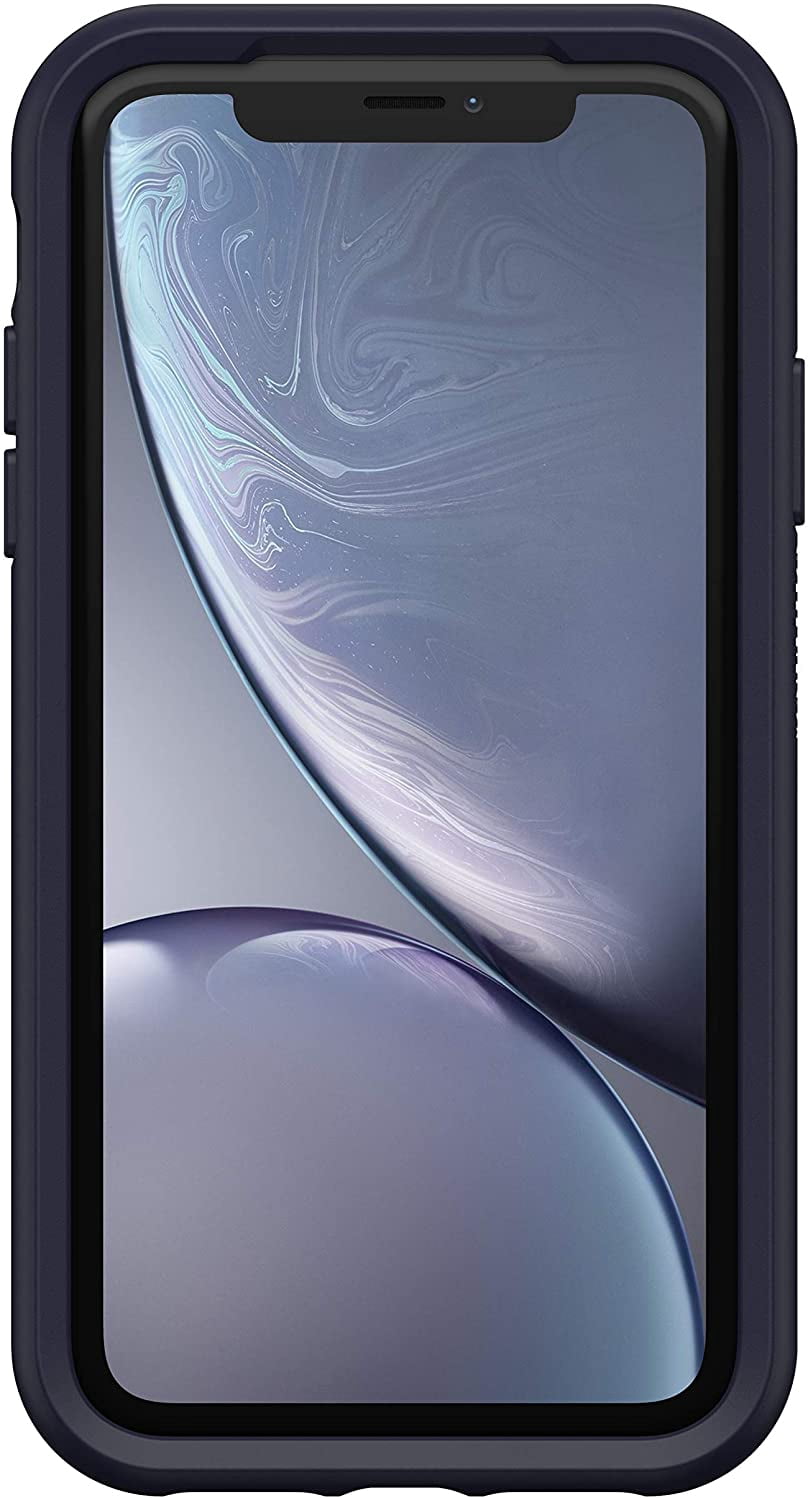 OtterBox Ultra Slim Hard Cover Texture Case for iPhone XR, Midnight Polka