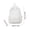 🔥 White_New#1087, variant on Large Capacity Backpack for Women | Versatile Fashion Travel Daypack | Solid Color Lightweight | Multiple Pockets | Comfortable Padded Straps | Multicolor | 15.7x11.4x5.1in | 1 Piece