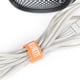 thumbnail image 3 of 6 piezas duraderas de nailon con gancho y lazo, cinta de sujeción, cable gris Zulema Atadura de cables de alimentación de alambre, 3 of 8