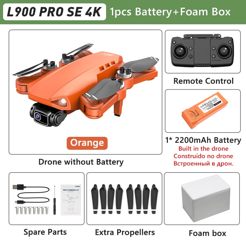 2025 LYZRC L900 PRO GPS Drone 4K HD Cámara dual profesional 5G WIFI ...