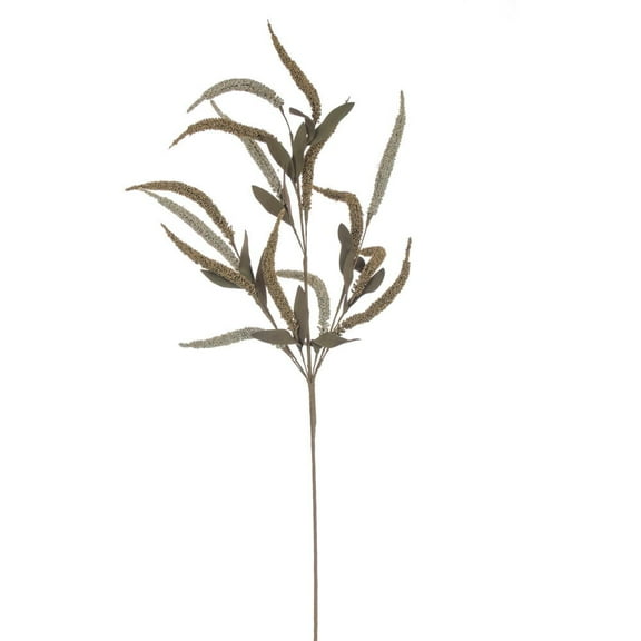 35" Gray/Light Green Heather Spray 3/Bag