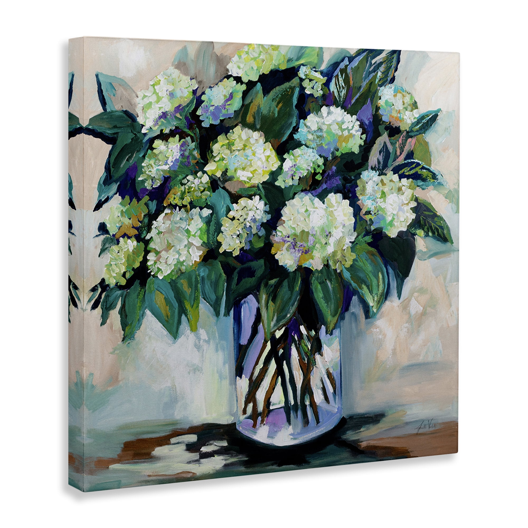 Stupell Industries Full Jaimes Bouquet Botanical & Floral Painting Gallery Wrapped Canvas Art Print Wall Art, 36 x 36