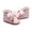 Pink, variant on goowrom Baby Girl Flat Shoes, Soft Soles Non Slip Winter Snow Boots, First Walkers Sneakers