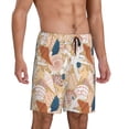 thumbnail image 5 of KLL Tropical Beach Sea Shell for Men's 1-Pack Shorts,Sleep Pajama Shorts for Men Soft Pj Shorts Men's Pajama Bottoms Sleepwear -4X-Large, 5 of 7