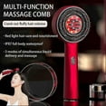 thumbnail image 2 of Shiatsu Electric Scalp Massage Comb - Red Light Therapy Hair Growth Treatment, Anti-hair Loss Massaging Brush With Oil Applicator, 2 of 5
