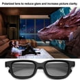 thumbnail image 3 of 10 Uds. Gafas 3D Pasivas Polarizadas para TV 3D Cines 3D Reales para 3D Gaming y de TV, 3 of 5