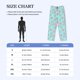 thumbnail image 4 of Fotbe Colorful Sweet Donuts Pantalones de Pijama para Hombre, Pantalones de Dormir, Pantalones de Casa con Cintura Ajustable y Bolsillos-Large, 4 of 6