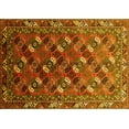 thumbnail image 1 of Ahgly Company Indoor Rectangle Oriental Yellow Industrial Area Rugs, 2' x 3', 1 of 4