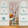 thumbnail image 2 of Erosebridal Easter Eggs 01,Kawaii Rabbit Floral 02,Pink Buffalo Decor, 2 of 5
