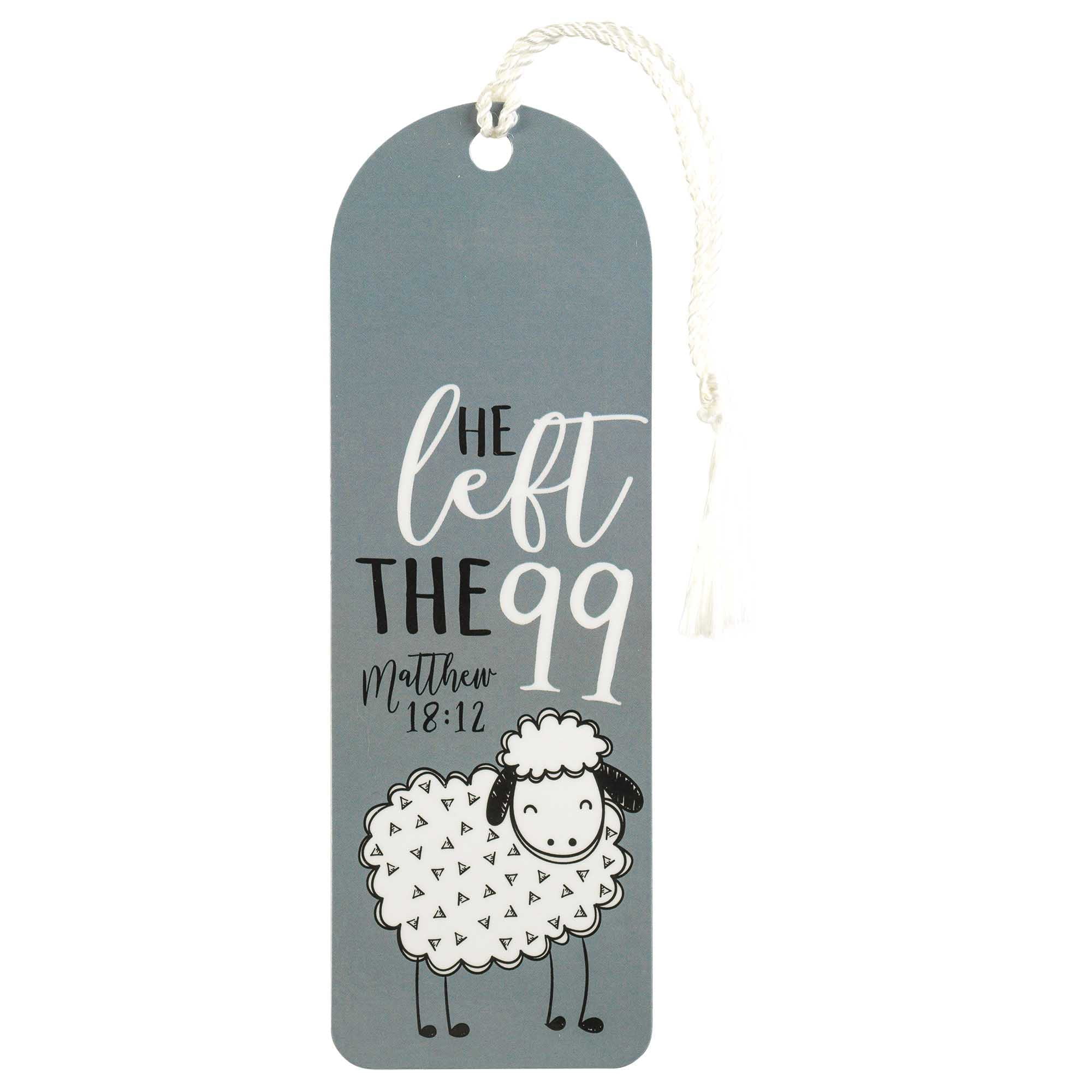 Dicksons Left The 99 6 x 2 Inch Cardstock Keepsake Tassels Bookmarks Pack of 12