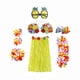 thumbnail image 1 of Traje De Falda Hawaiana Conjunto De Disfraces Luau National Dress Cosplay 60cm Amarillo Sunnimix falda hawaiana, 1 of 8