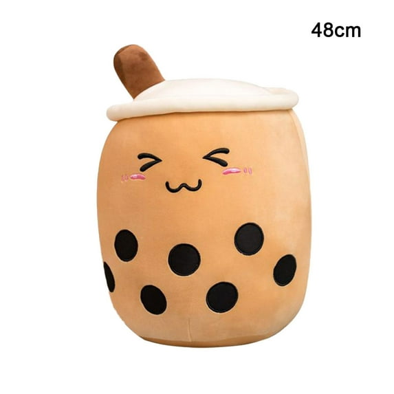CreativeArrowy Lovely Bubble Tea Cup Shaped Pillow Chair Bed Throw Pillow Stuffed Plush Doll Toy Photography Props Decorations Girlfriend Baby Christmas Birthday Present