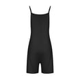 aoksee Womens Summer Casual Sleeveless Rompers Loose Spaghetti Strap