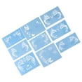 thumbnail image 4 of Face Paint Stencils, PET Rich Patterns Face Paint Template  For Adults For Halloween For Kids For Holiday Party Cosplay, 4 of 8