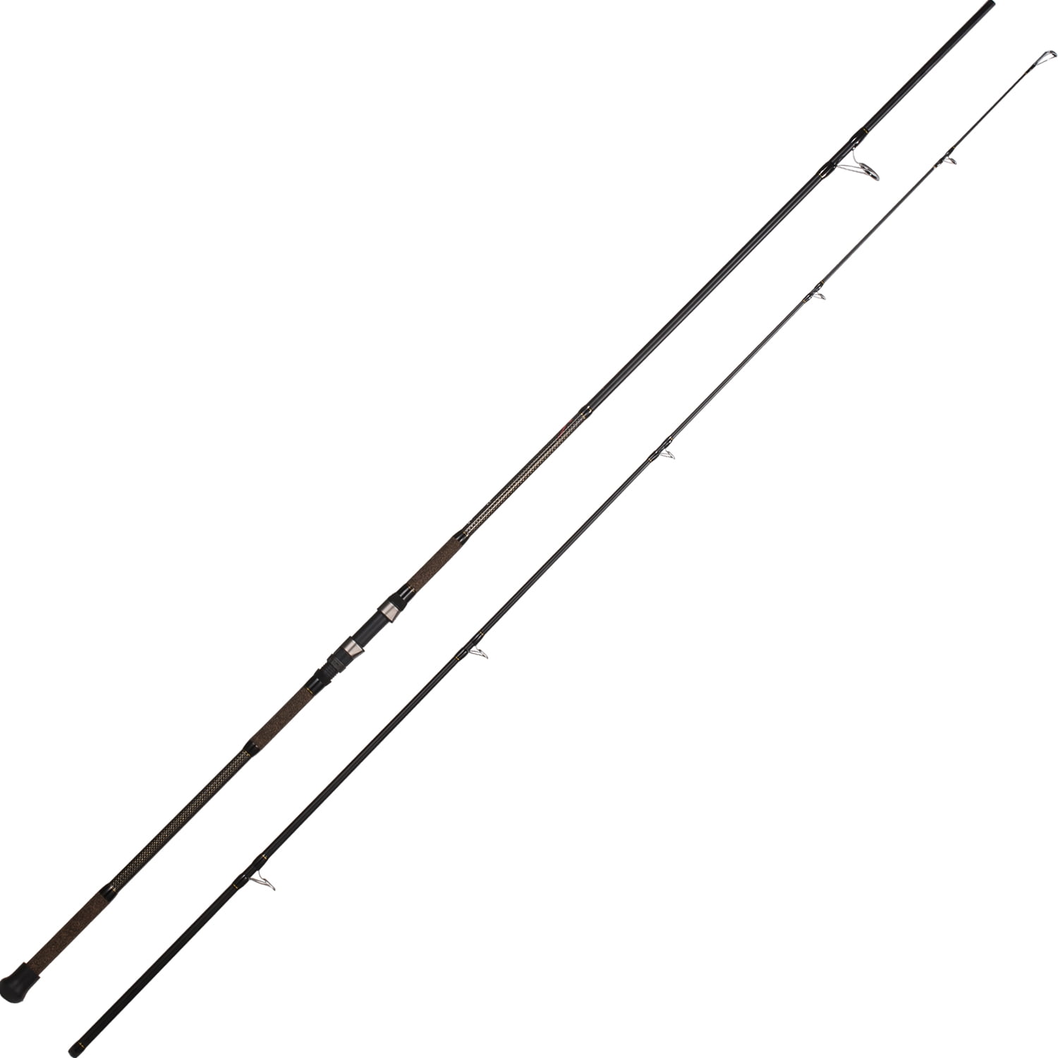 BERRYPRO Surf Rod Pure Carbon Surf Spinning Rod Graphite Surf Fishing Rod 10'-Spinning-2pc