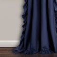 thumbnail image 4 of Lush Decor Reyna Window Curtain Panel Pair, 54 x 84, Navy, 4 of 8