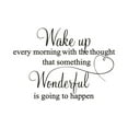 thumbnail image 3 of Vikakiooze Home Decor Wake up Every Morning Removable Art Vinyl Mural Home Room Decor Wall Stickers, 3 of 3