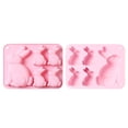 thumbnail image 1 of zhangmingg Silicone Cake 6 Inch Chocolate Candy Baking Pan for Holiday Desserts, 1 of 6