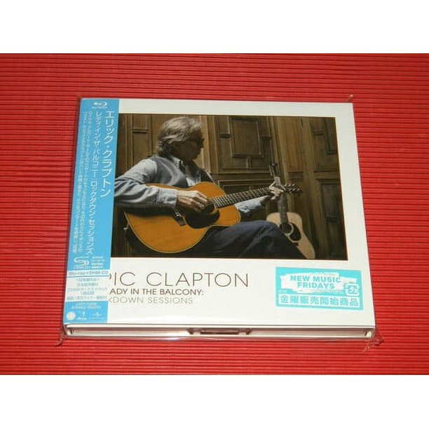 Eric Clapton: The Lady in the Balcony: Lockdown Sessions [BLU-RAY] Bonus  CD, With Booklet, SHM CD, Japan - Import