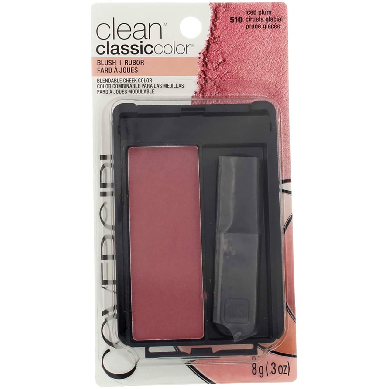 CoverGirl Classic Color Blush, Iced Plum 510, 0.3 oz