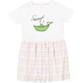 thumbnail image 3 of Inktastic Sweet Pea Girls Toddler Dress, 3 of 5