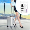 thumbnail image 4 of 10 Pieces Makeup Travel Containers with Lids 0. 11/0. 18/0. 35/0. 53/0. 7 OZ Size Cosmetic Jars with 5 Pieces Mini Spatulas Gift(random color), 4 of 9