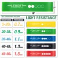 thumbnail image 3 of Lebert Fitness Mini Band Resistance Band Loop Exercise Bands Set of 10 Green, 3 of 6