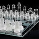 thumbnail image 4 of Elegant 10" Glass Chess Set - Premium Quality Board Game for All Ages for Chess Enthusiasts and Home Decor, 4 of 5
