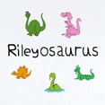 thumbnail image 2 of CafePress - Rileyosaurus Infant Bodysuit - Baby Light Bodysuit, Size Newborn - 24 Months, 2 of 4