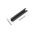 thumbnail image 2 of Unique Bargains 1.7mm x 10mm Goupille de Ressort en Acier au Carbone Support d'Étagère Fixation Matériel Noir 20 Pcs, 2 of 3