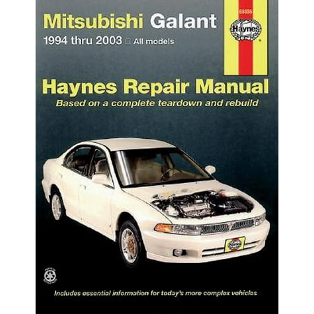 Haynes Mitsubishi Galant Automotive Repair Manual 1994-2003