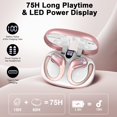 thumbnail image 4 of Auriculares inalámbricos Ltinist BX29 Bluetooth 5.4 75 horas oro rosa, 4 of 7